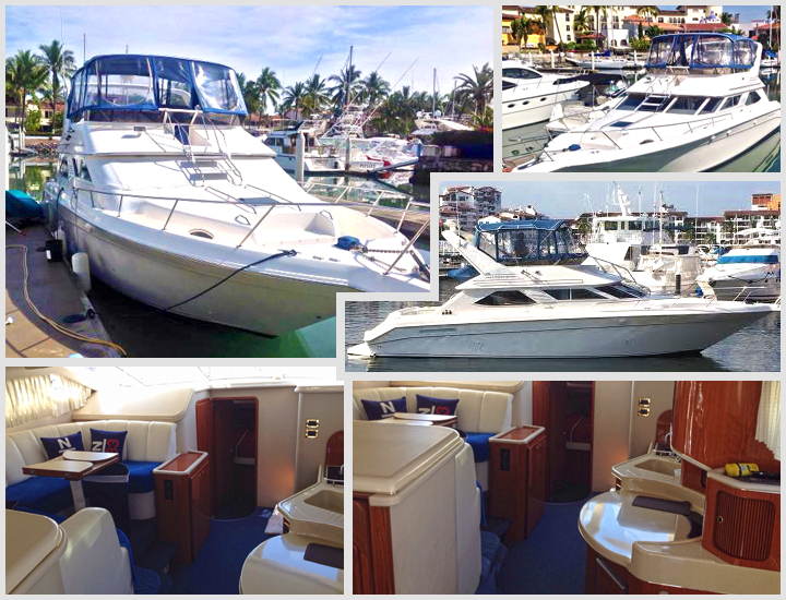 48' Azimut Puerto Vallarta Mexico Yacht Charters and Boat rentals